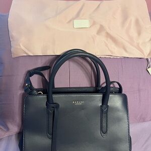 Radley London Navy Satchel Bag